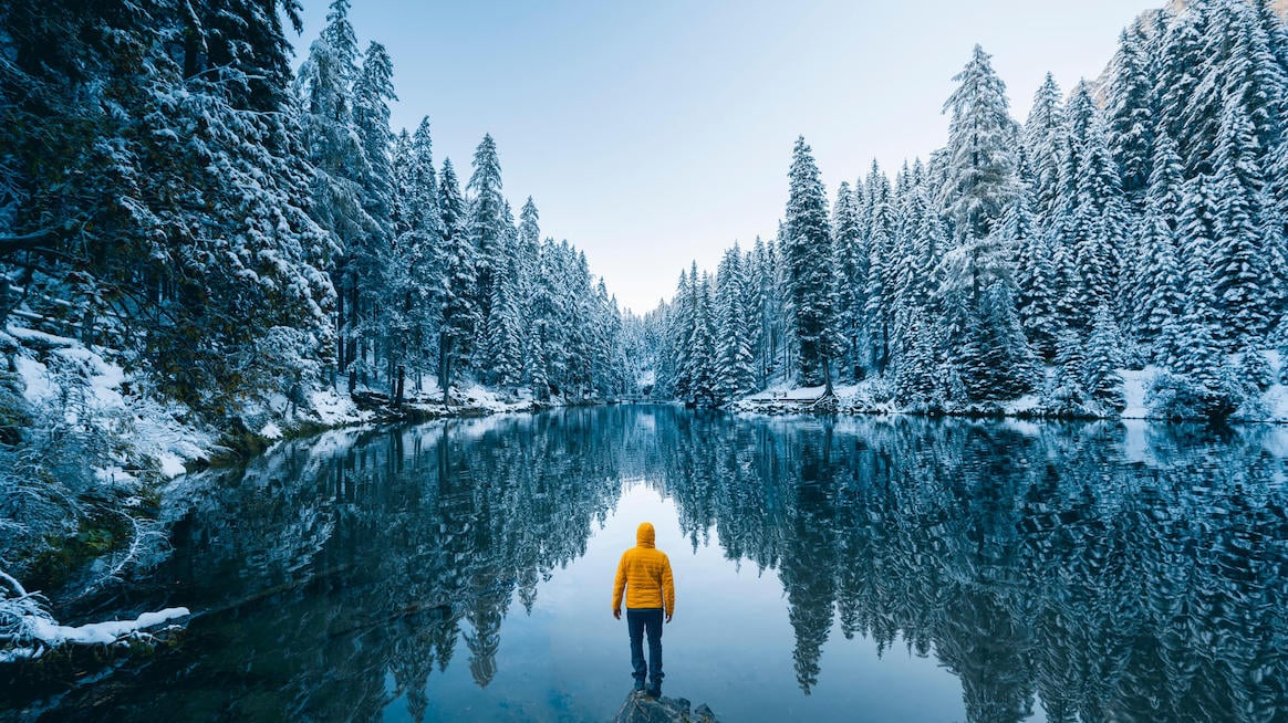 starting-over-in-life-person-at-lake-in-the-mountains